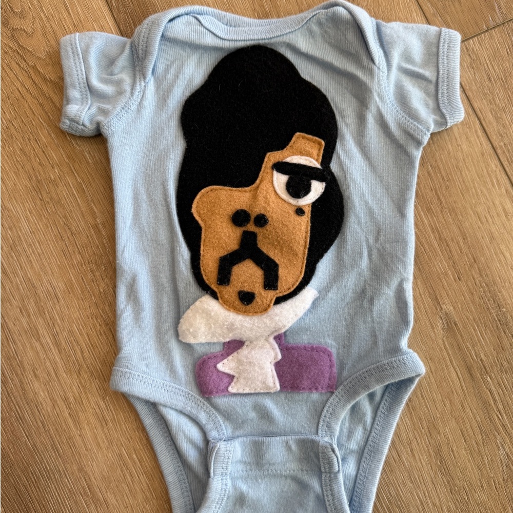Prince newborn onesie